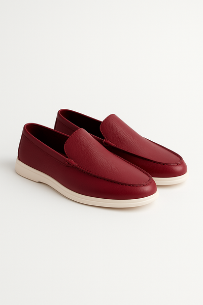 Asher Lederloafer Zweifarbig