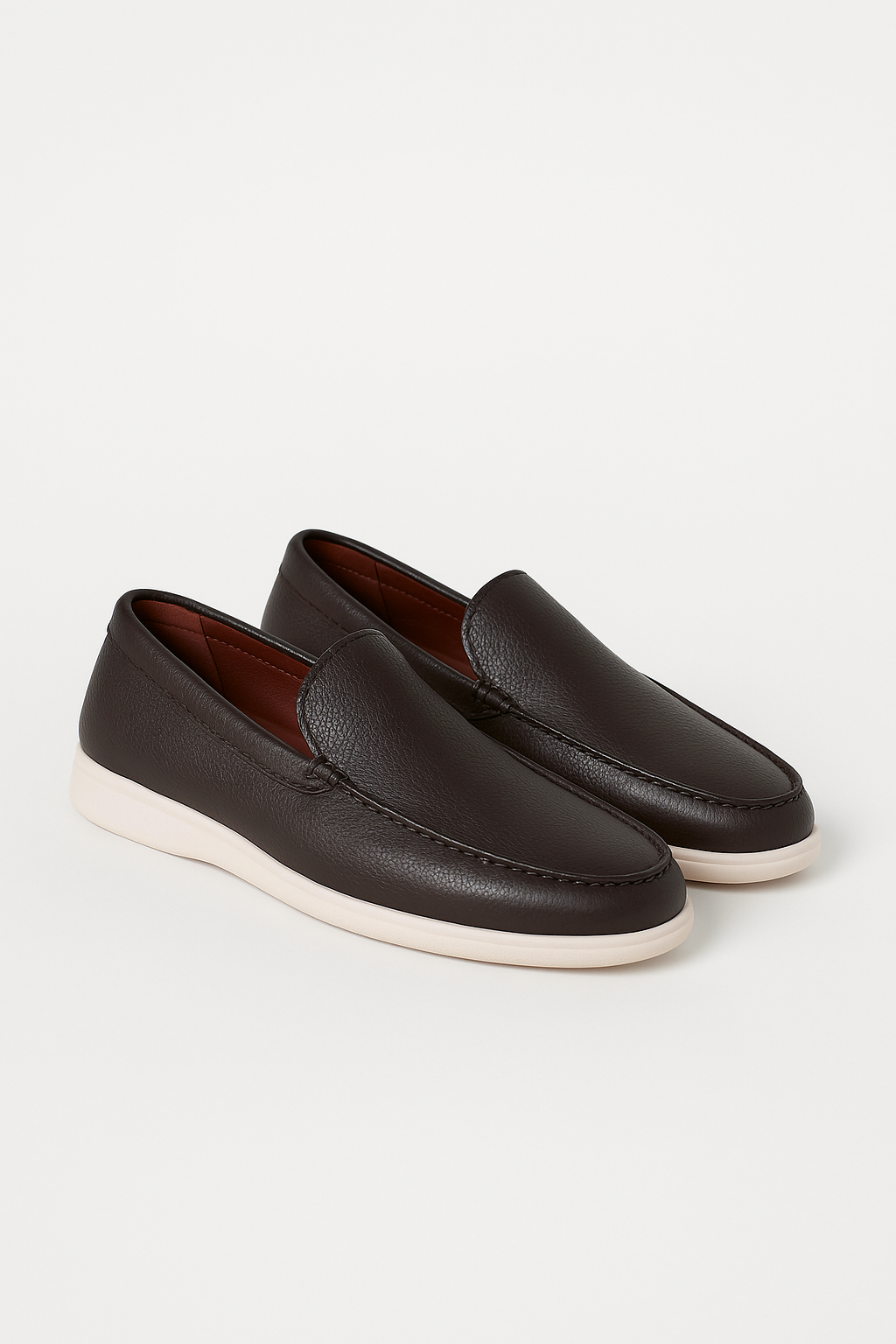 Asher Lederloafer Zweifarbig