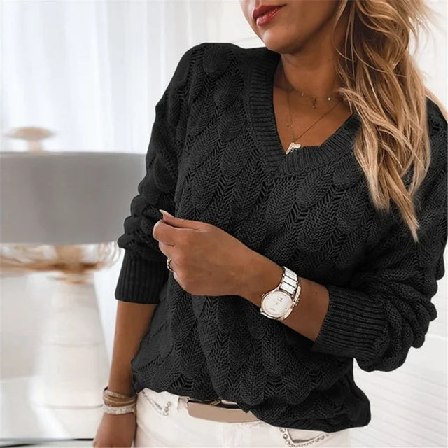 Sinaida | Eleganter Baumwollpullover