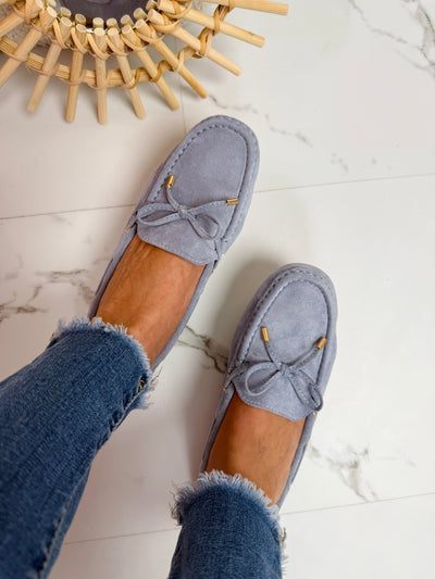 Mokassins mit Zierschleife | Weiches Obermaterial | Zeitloser Komfort