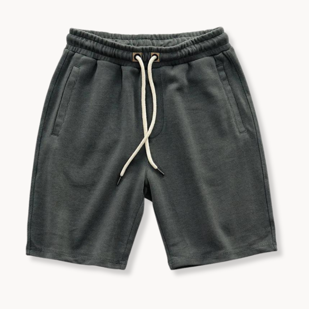Stefan Sweatshorts mit Kordelzug