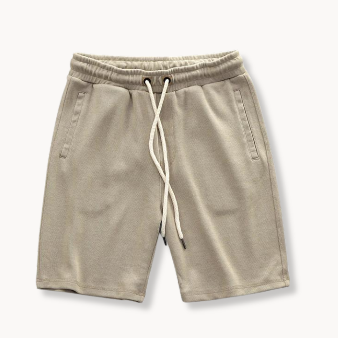 Stefan Sweatshorts mit Kordelzug