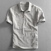 Nina | Sommer-T-Shirt Herren luftig und locker geschnitten – Sterling Grau