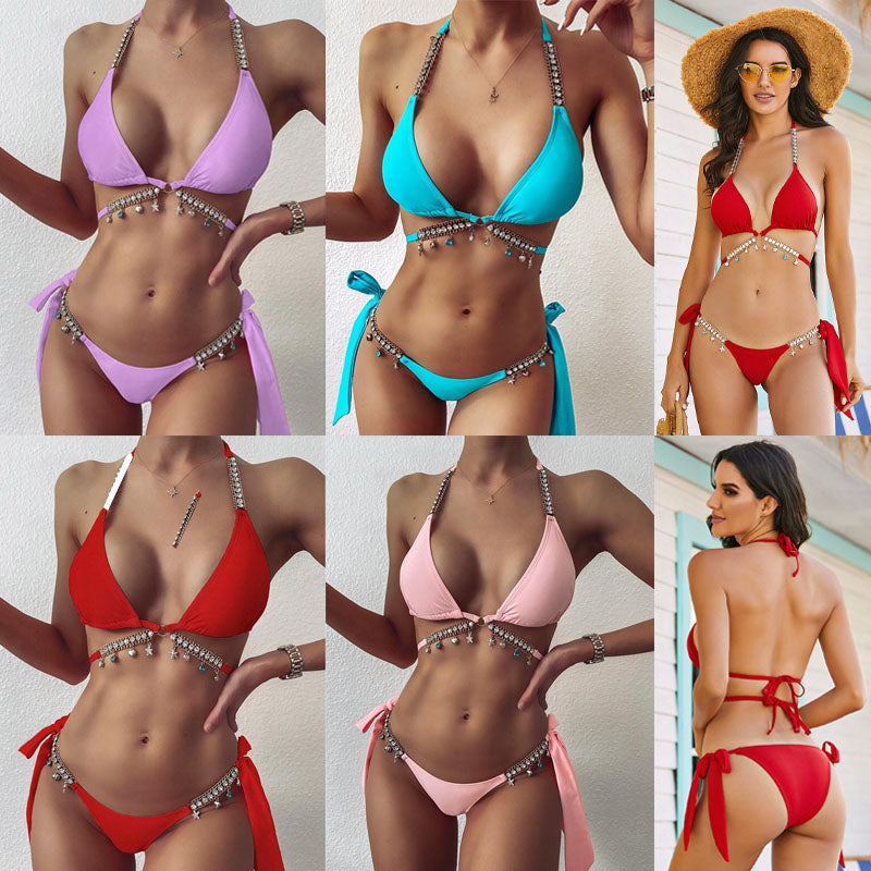 Bianca - Funkelnder Diamant Bikini für Damen