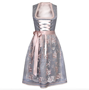 Roffah - Ein stilvolles und elegantes Damenkleid – Grau