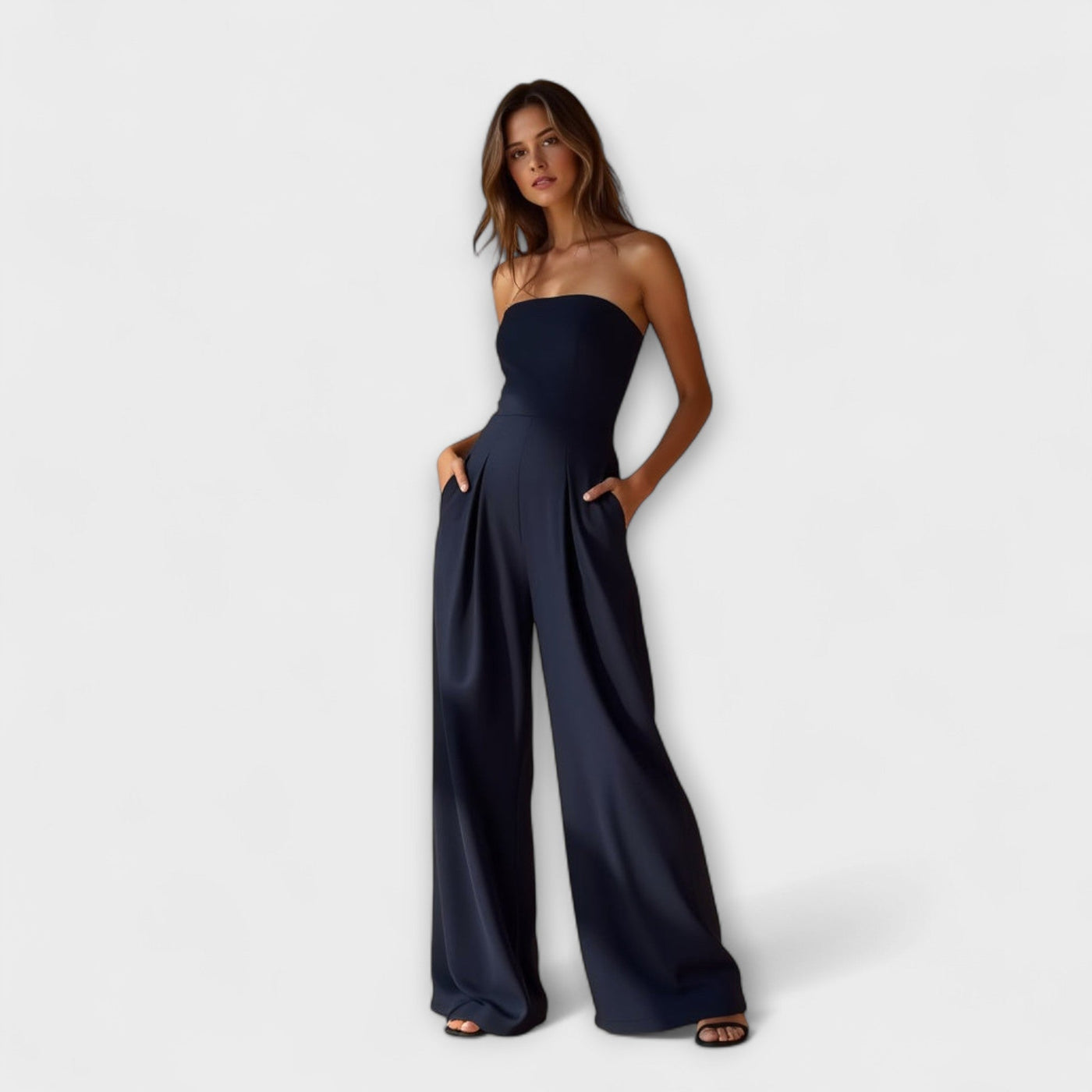Amélie - Eleganter Strapless Jumpsuit