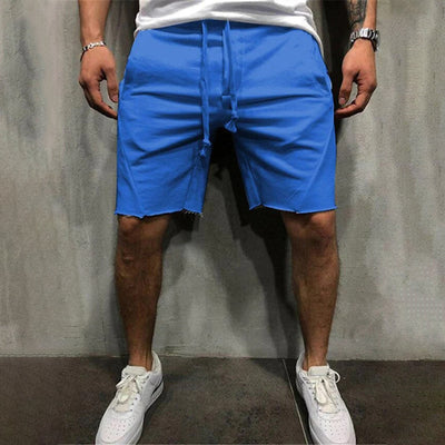 Sportliche Fransen-Shorts für Herren