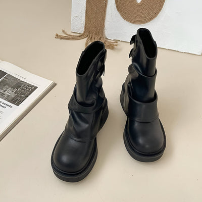 Elisheva | Stylische Western Cowgirl Boots mit Chunky Absatz