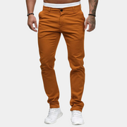 Slim Fit Weiches Baumwoll Lange Länge Alltags tauglich - Arvani – Gelb
