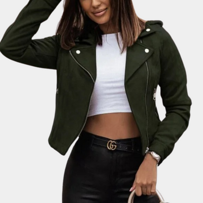 Kurze Jacke mit Kapuze | Cooler Look | Perfekt für den Alltag