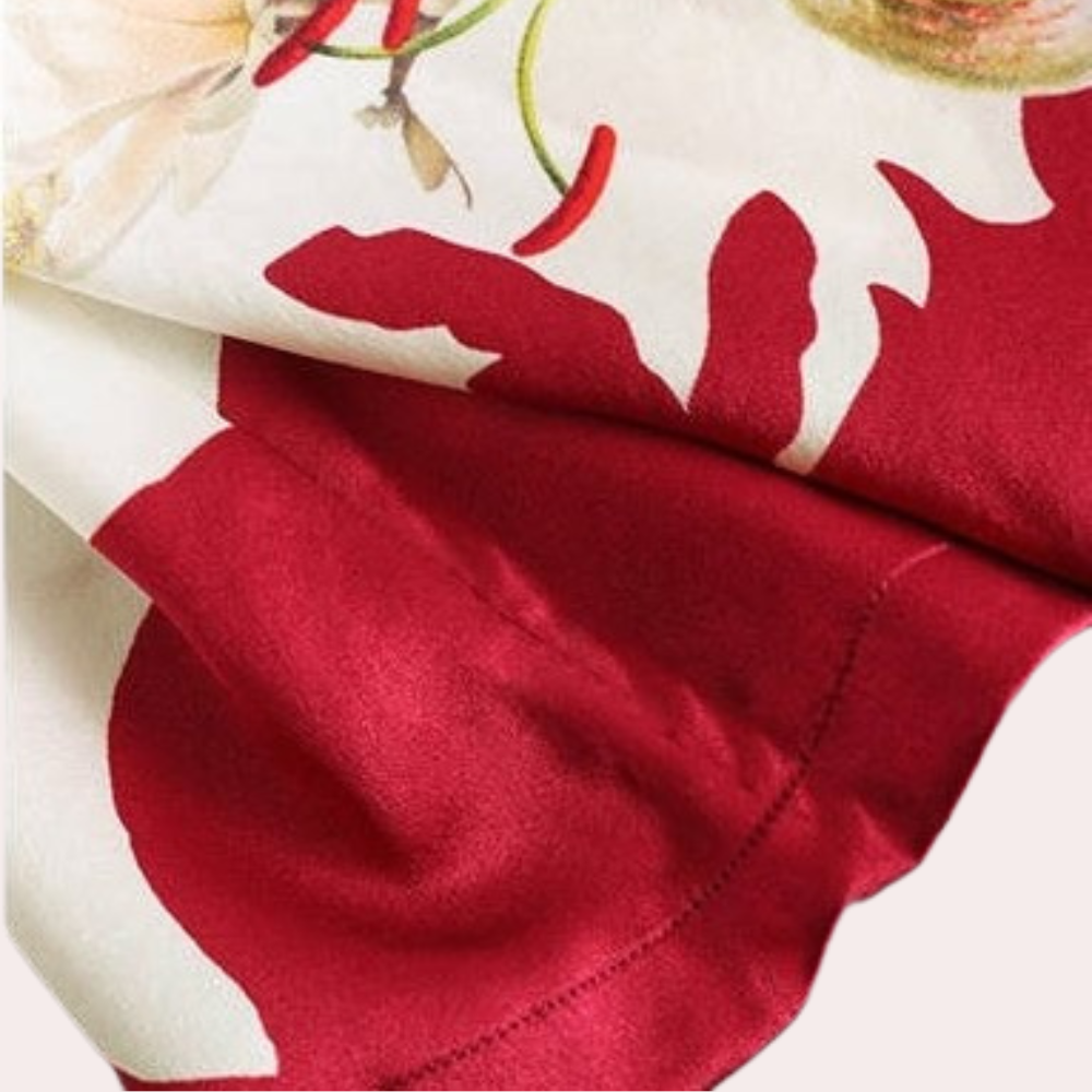 Sommer Damen T-Shirt mit Blumenmuster – Rivka