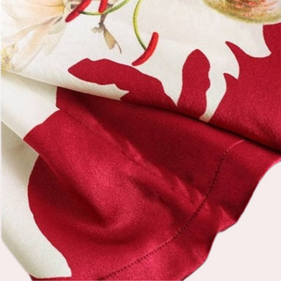 Sommer Damen T-Shirt mit Blumenmuster – Rivka