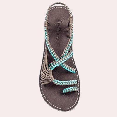 Bunte Damen-Strandsandalen – Rivka