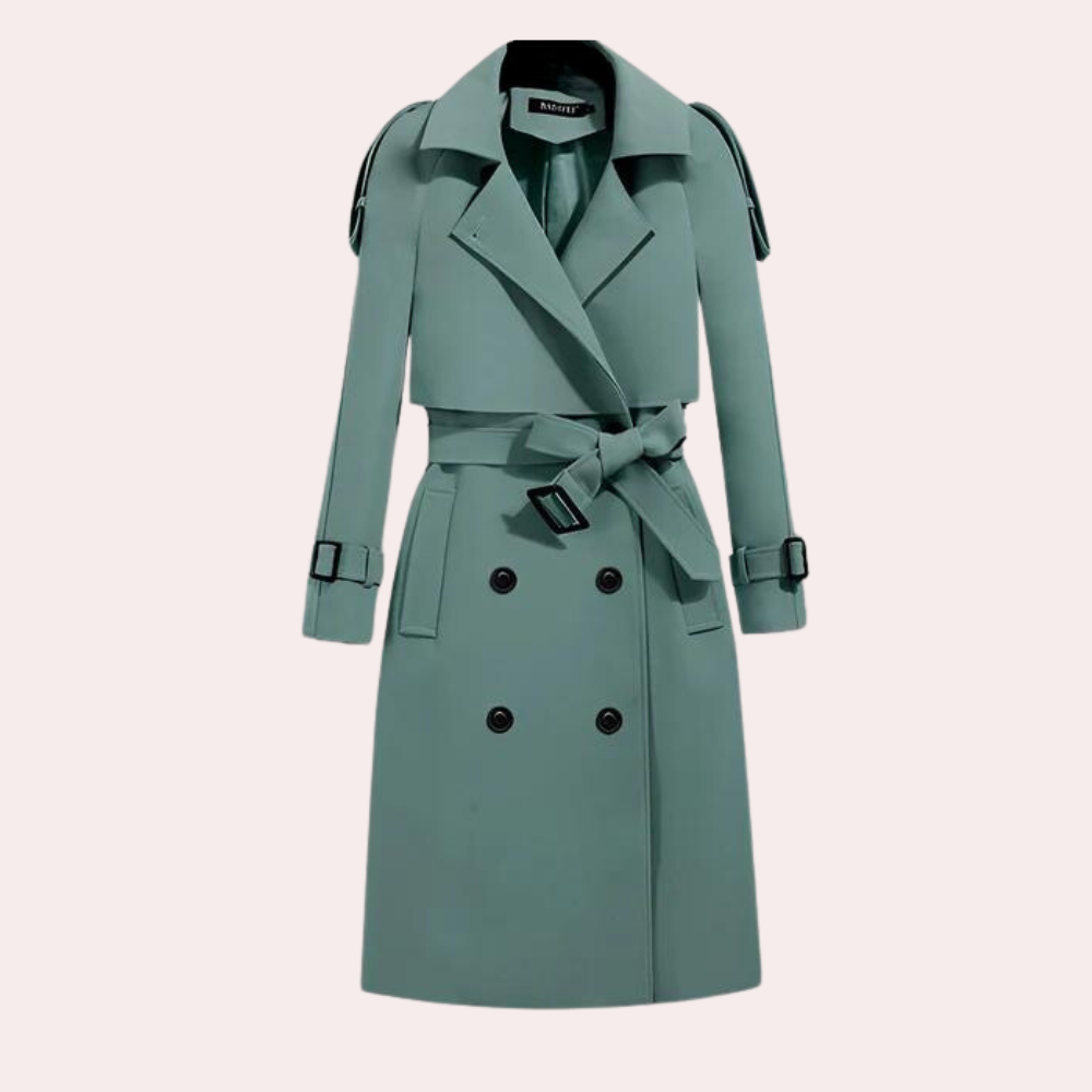 Eleganter Trenchcoat | Klassische Silhouette | Stilvolle Details