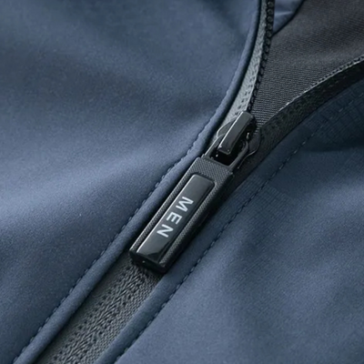 Leichte Stehkragen-Sportjacke für Herren