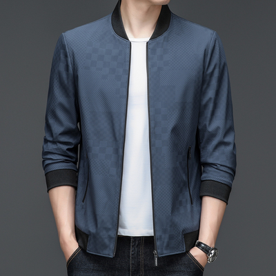 Leichte Stehkragen-Sportjacke für Herren