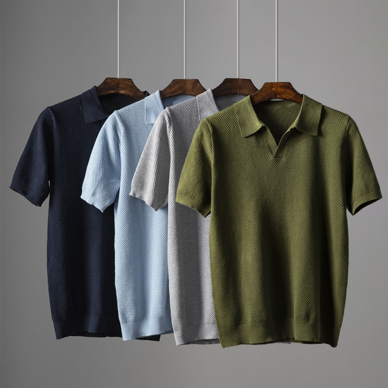 Rennot Poloshirts mit kurzen Ärmeln