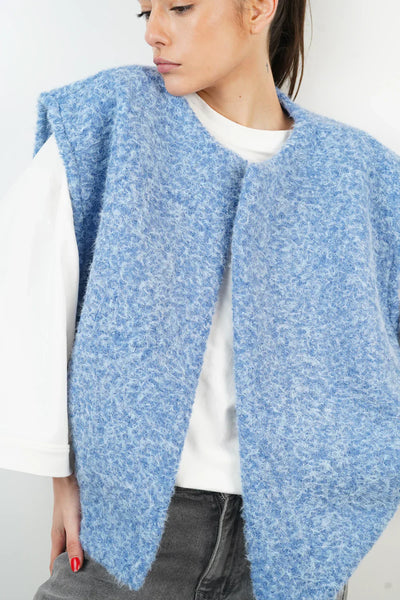 Mia | Ärmellose Weste mit Taschen