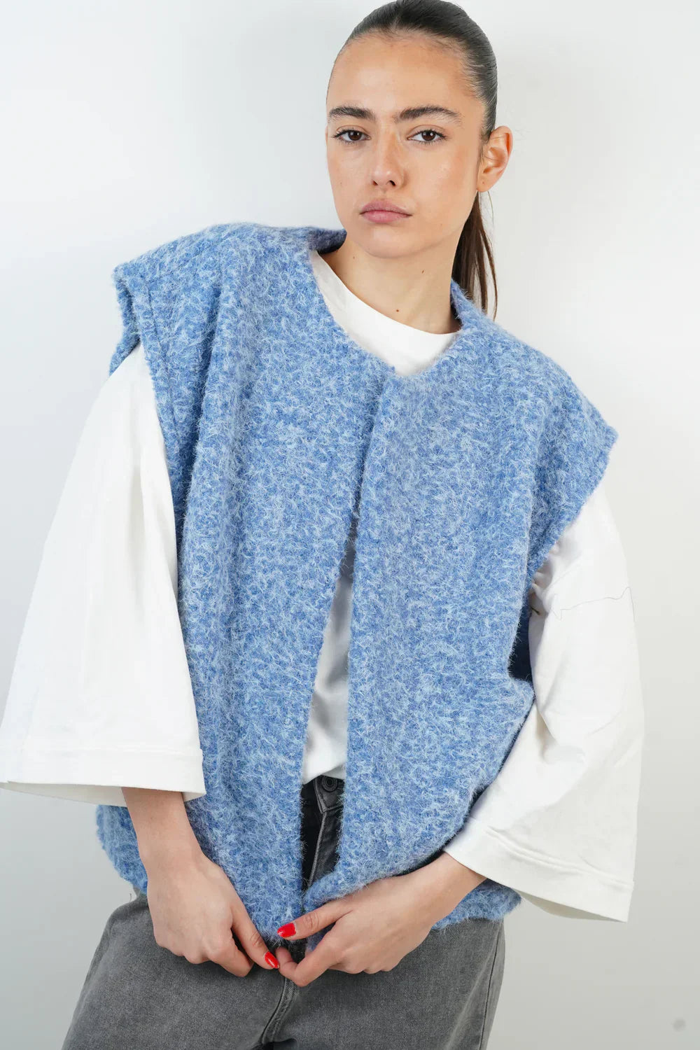 Mia | Ärmellose Weste mit Taschen