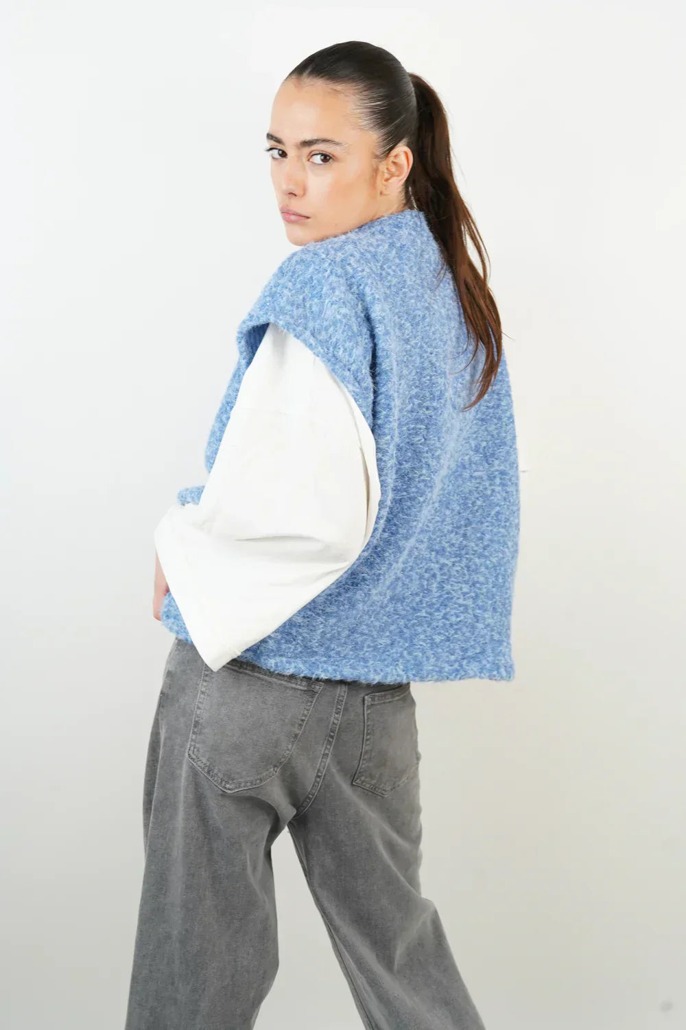 Mia | Ärmellose Weste mit Taschen