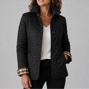 Aureline - leichte Steppjacke – Schwarz