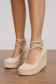 Martina | Herren Frühlings Minimalistische Slide Slipper – Beige