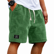 Kaelan | Herren Freizeitshorts Relaxed Fit Kordelzug – Grün
