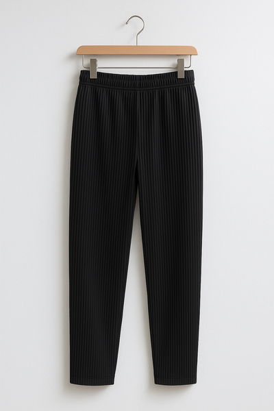 Ethan Plisseehose mit Geradem Schnitt