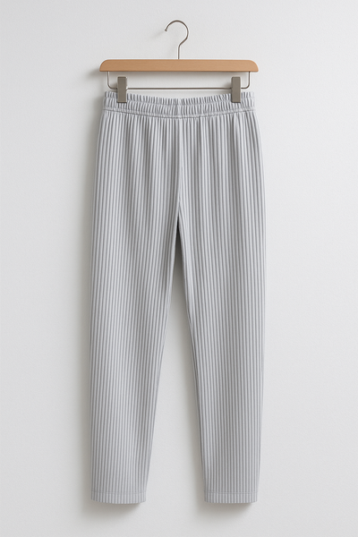 Ethan Plisseehose mit Geradem Schnitt