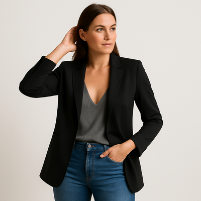 Damen Longblazer – Eleganter Blazer für Stilvolle Outfits