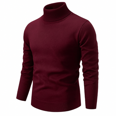Herren-Rollkragenpullover – klassisches Design