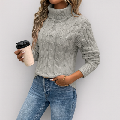 Rollkragenpullover – Umarmung der Wärme und Eleganz