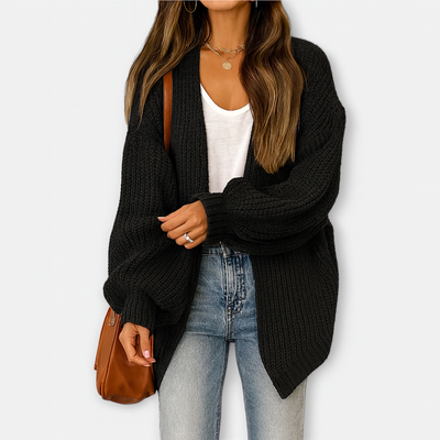 Grobe Strickjacke – Entspannte Passform mit mühelosem Stil