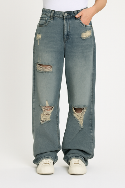 Helga Weitbein-Jeanshose Ripped