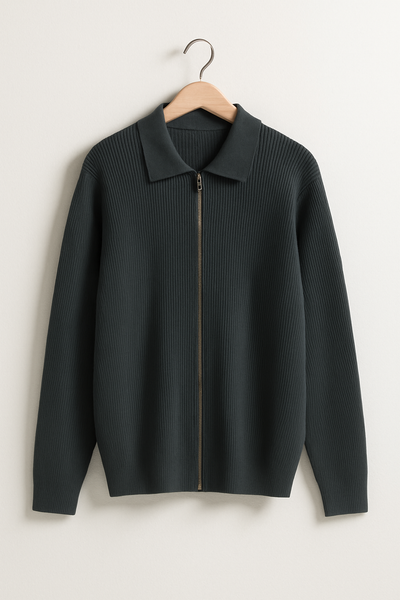 Eli Strickjacke mit Reißverschluss