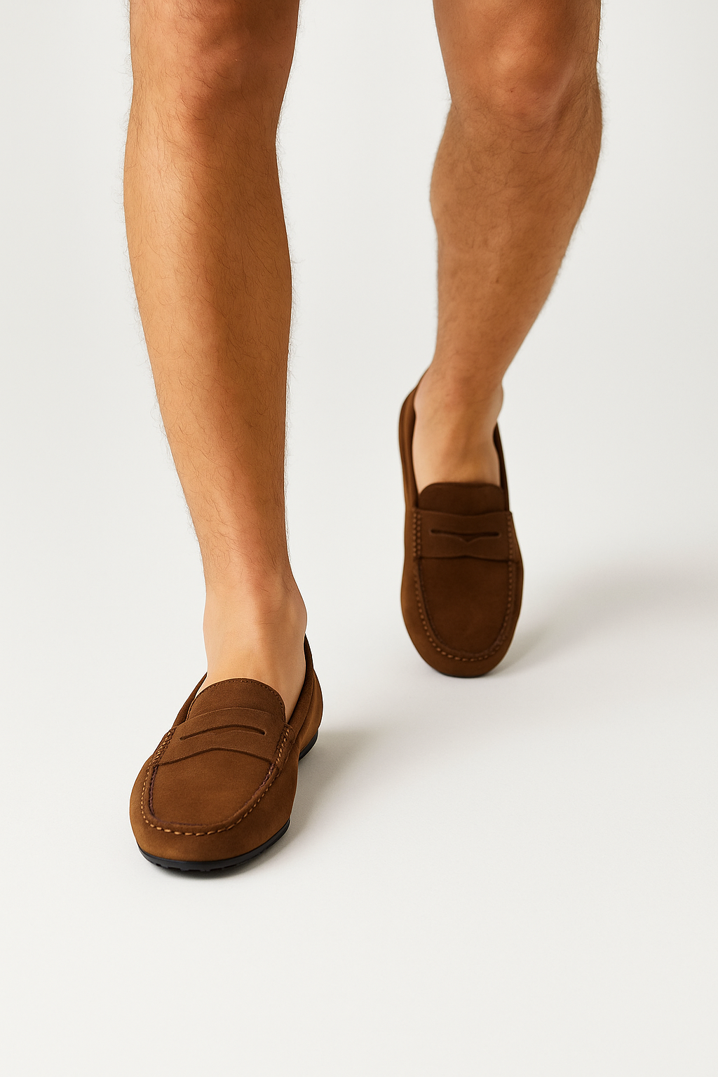 Gustaaf Wildleder Mokassin Loafer