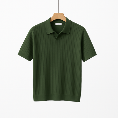 Lucas Strick Poloshirt Herren Kurzarm