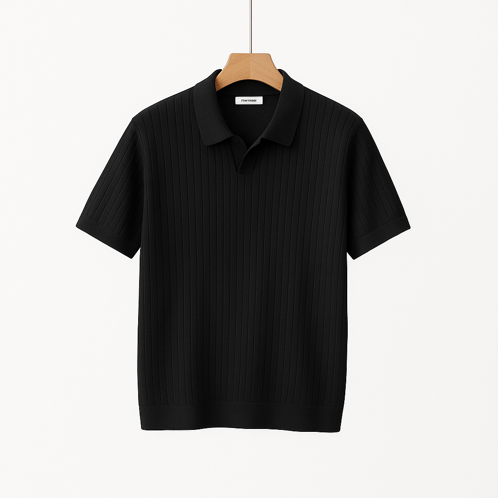 Lucas Strick Poloshirt Herren Kurzarm