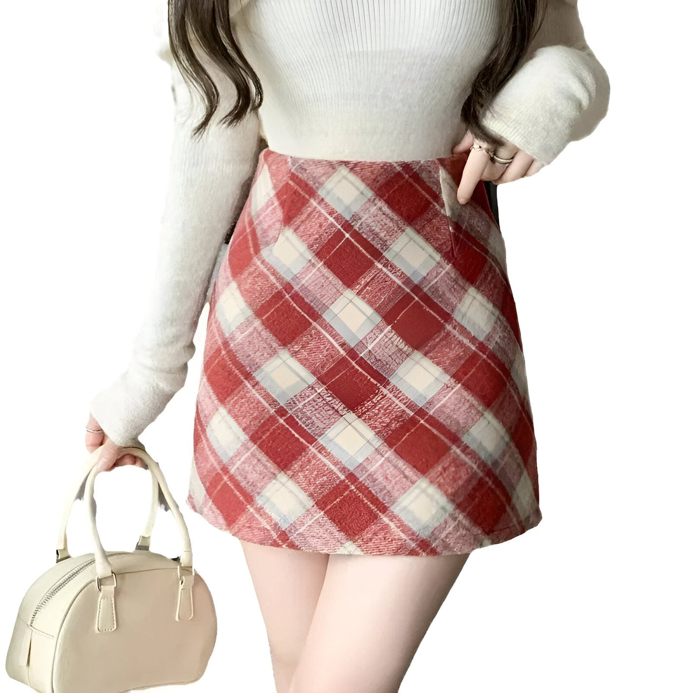 Magali | Zeitlose Plaid-Eleganz für jede Saison