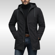 Xander | Frühlingsjacke für Herren – Schwarz
