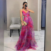Damen Maxikleid: Eleganz und Komfort für besondere Anlässe – Lila