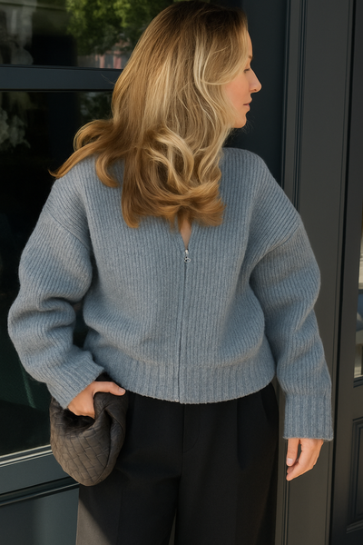 Daniela Strickjacke Reißverschluss