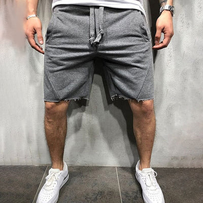 Sportliche Fransen-Shorts für Herren