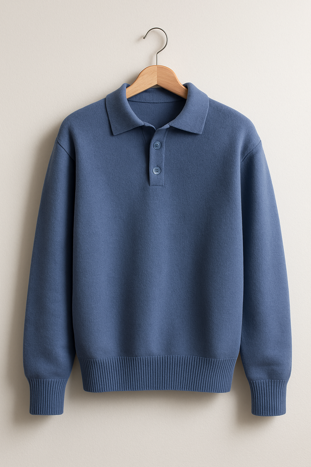 Declan Strickpullover mit Polokragen