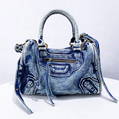 Everly Denim Crossbody Tasche
