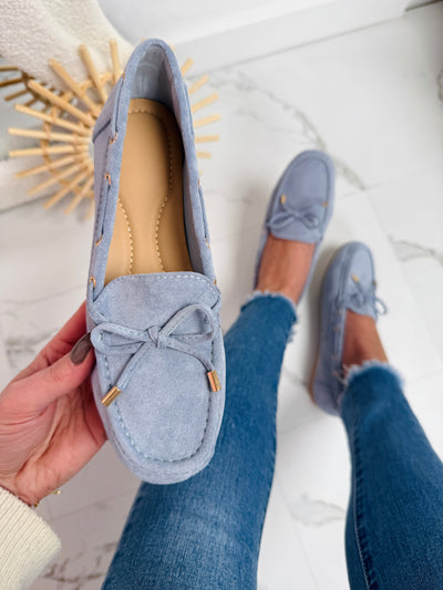 Mokassins mit Zierschleife | Weiches Obermaterial | Zeitloser Komfort