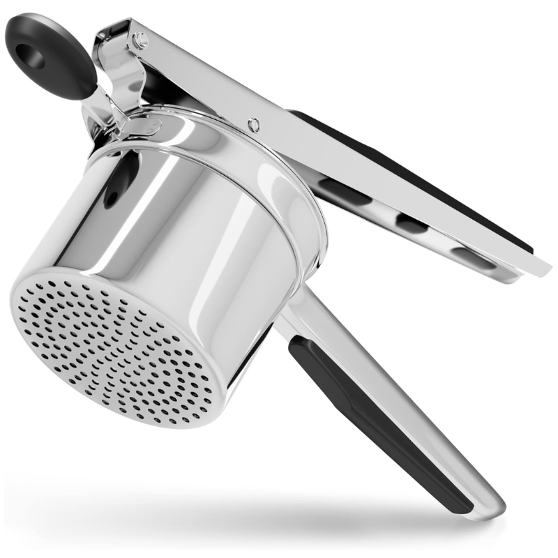 Kartoffelstampfer aus Edelstahl 15 oz – Kartoffelstampfer für Pürees und Gemüsebrei