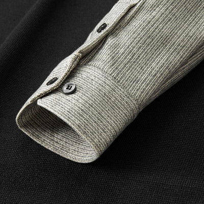 Zweifarbiges Hemd aus Wolle von Edgar