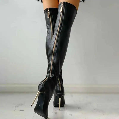 Elegante Overknee Stiefel für Feminine Looks