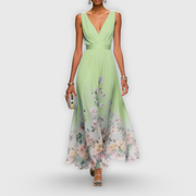 Elegantes Festliches Kleid Damen – Schmeichelhafte Passform für Jeden Anlass, Luftiger Komfort und Zeitloses Design – Mintgrün